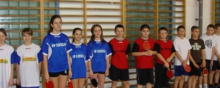 Dziewczyny z Cieklina najlepsze tenisistki w gminie Dębowiec