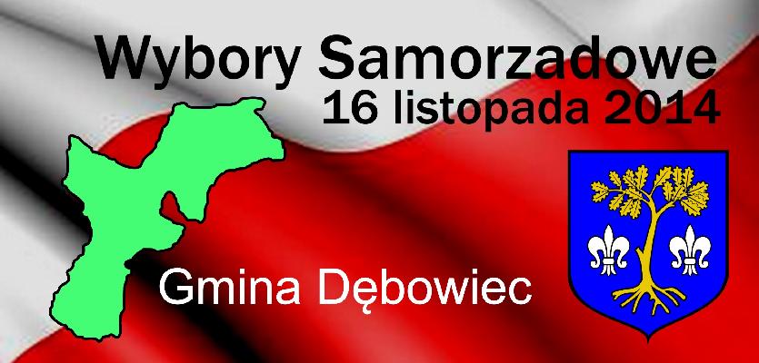 Kandydaci na wójta i radnych w gminie Dębowiec