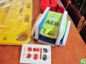 OSP w Cieklinie otrzymało defibrylator i zestaw ratownictwa medycznego