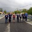 Oddanie do użytku i poświęcenie dwóch nowych mostów na potoku Bednarka w miejscowości Cieklin