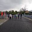 Oddanie do użytku i poświęcenie dwóch nowych mostów na potoku Bednarka w miejscowości Cieklin