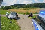 Wypadki z udziałem motocyklistów – policjanci apelują o ostrożność!