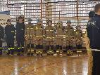 Halowe Zawody Sportowo-Pożarnicze Młodzieżowych Drużyn Pożarniczych z terenu Gminy Dębowiec