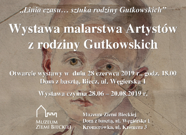 Linia czasu... sztuka rodziny Gutkowskich - wystawa malarstwa