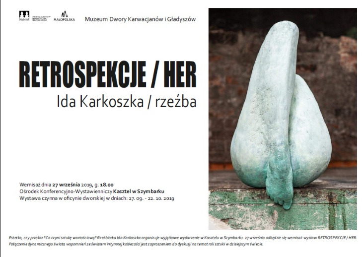 Ida Karkoszka „Retrospekcje”/„Her” – wystawa rzeźby