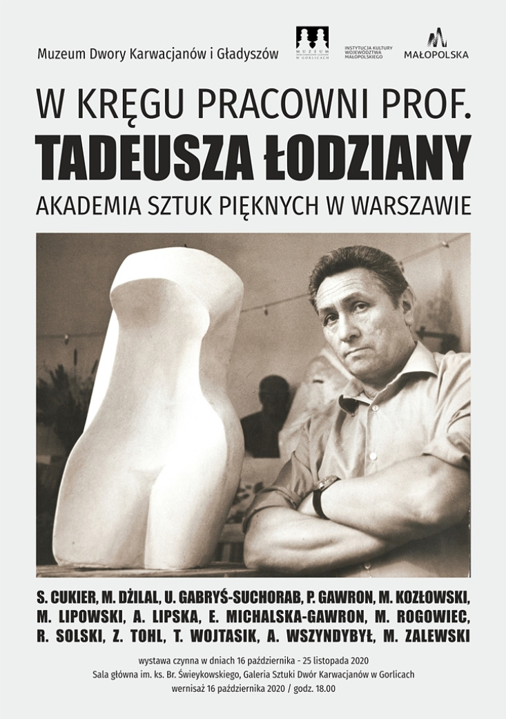 „W KRĘGU PRACOWNI PROF. TADEUSZA ŁODZIANY” - AKADEMIA SZTUK PIĘKNYCH W WARSZAWIE - wystawa rzeźby