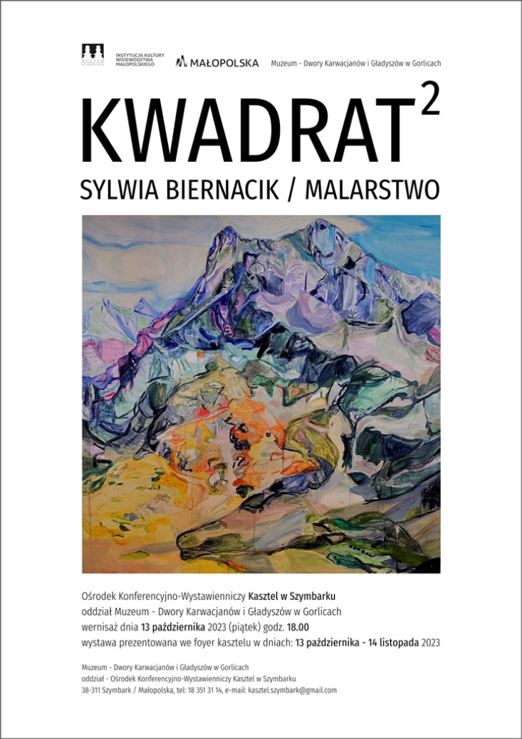 „Kwadrat2” - Sylwia Biernacik / wystawa malarstwa