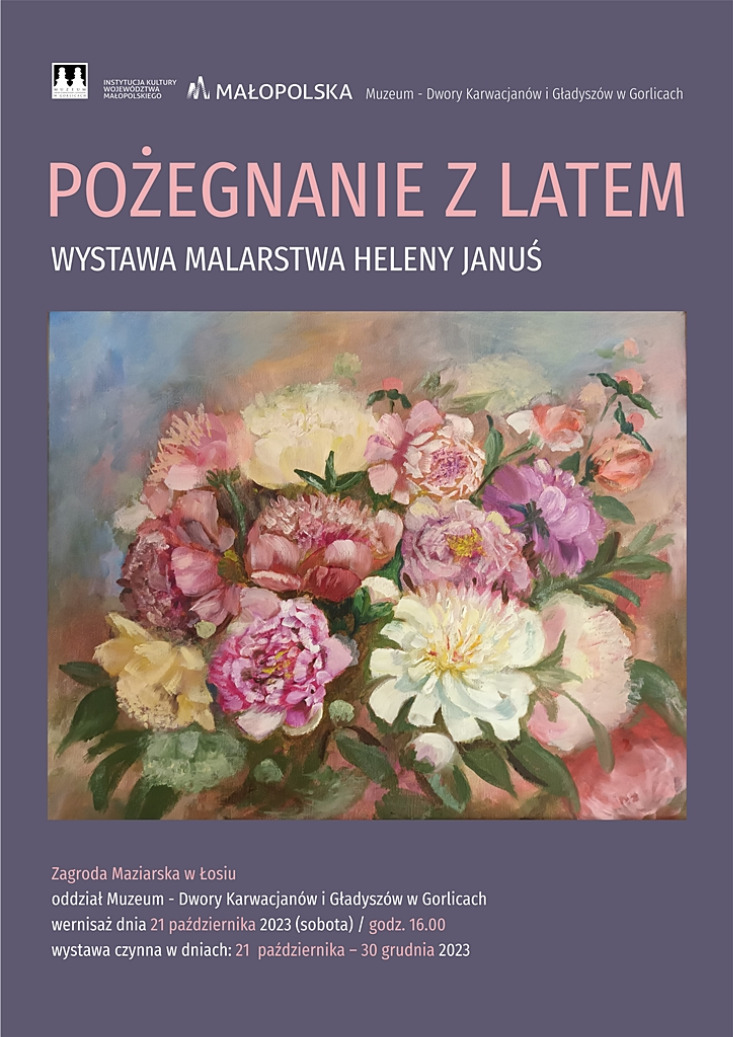 HELENA JANUŚ „POŻEGNANIE Z LATEM” / WYSTAWA MALARSTWA