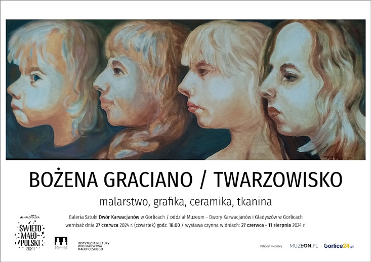 BOŻENA GRACIANO „TWARZOWISKO” - MALARSTWO, GRAFIKA, CERAMIKA, TKANINA