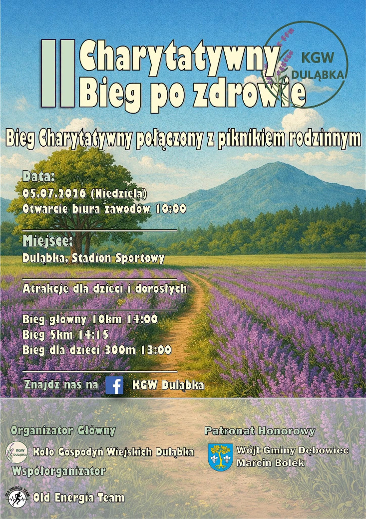 II Charytatywny Bieg po Zdrowie już w lipcu