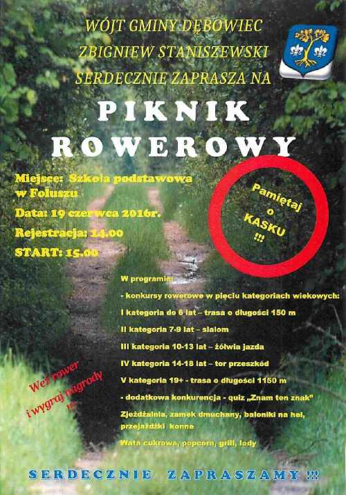 Piknik Rowerowy w Foluszu