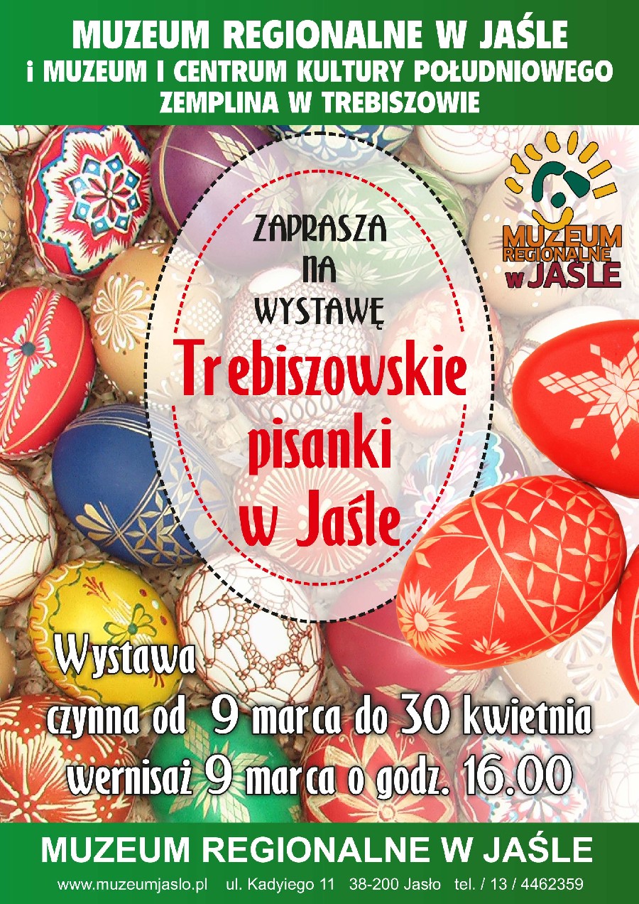 Trebiszowskie pisanki w Jaśle