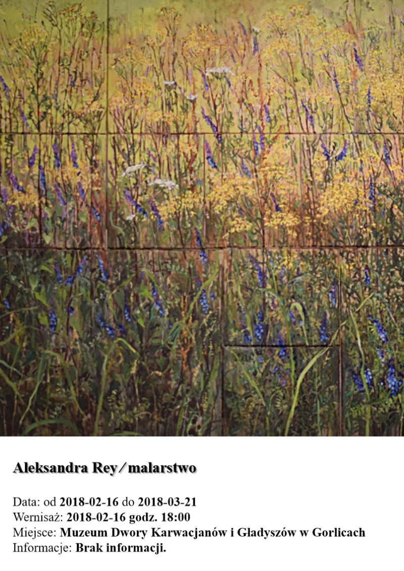 Aleksandra Rey ⁄ malarstwo