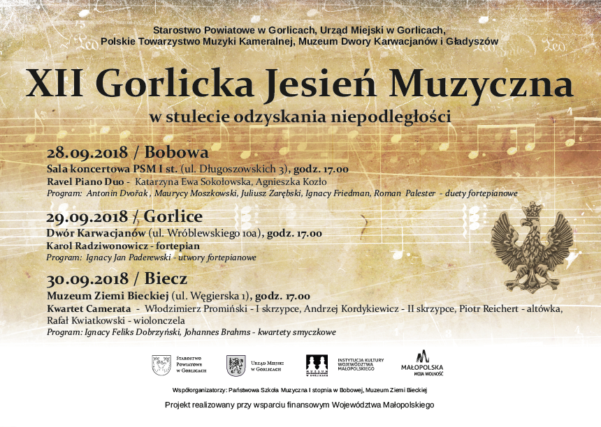 XII GORLICKA JESIEŃ MUZYCZNA