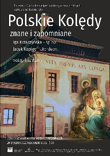 „POLSKIE KOLĘDY – ZNANE I ZAPOMNIANE” – koncert - Iga Krzaczyńska wokal, Jacek Kopiec akordeon