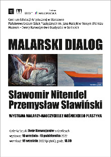 „MALARSKI DIALOG” / WYSTAWA Malarzy-nauczycieli z Wiśnickiego Plastyka