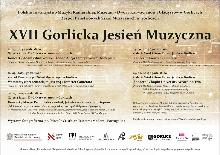 XVII GORLICKA JESIEŃ MUZYCZNA - PROGRAM KONCERTÓW