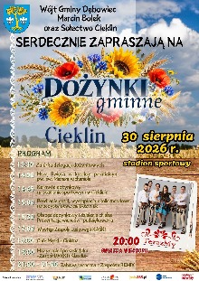 Dożynki Gminne - Cieklin 2026