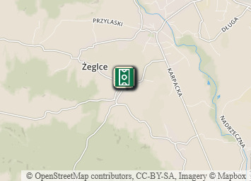 Mapa - Beskid Niski i Pogórze